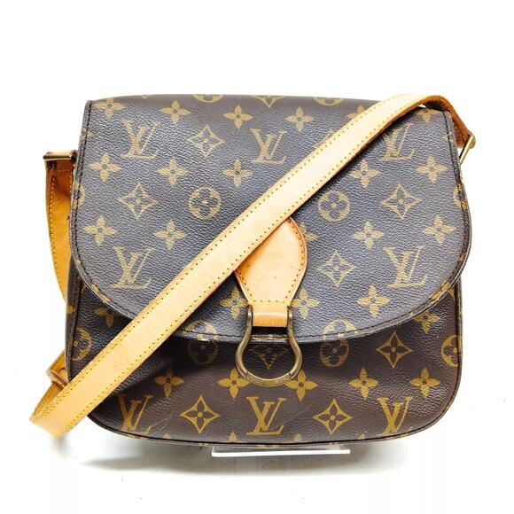 LOUIS VUITTON Monogram Saint Cloud GM Shoulder/ Crossbody Bag TH0911 w/dustbag - Picture 1 of 10